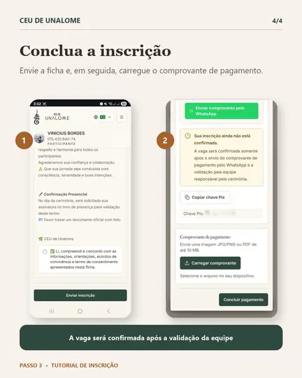 Passo 3, tela 4 de 4